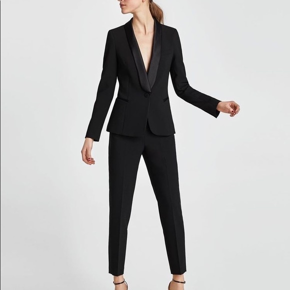 Zara Pants - Zara Tuxedo Suit Pant